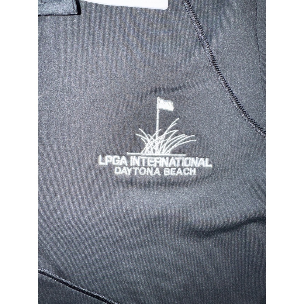 Annika Cutter & Buck Polo Womens S Grey Excellent LPGA International DryTec 50+ - Picture 4 of 5